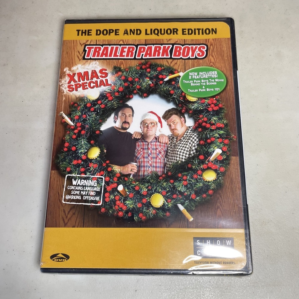 Trailer Park Boys Christmas Special DVD Movie TV Show Dope & Liquor Edition NEW